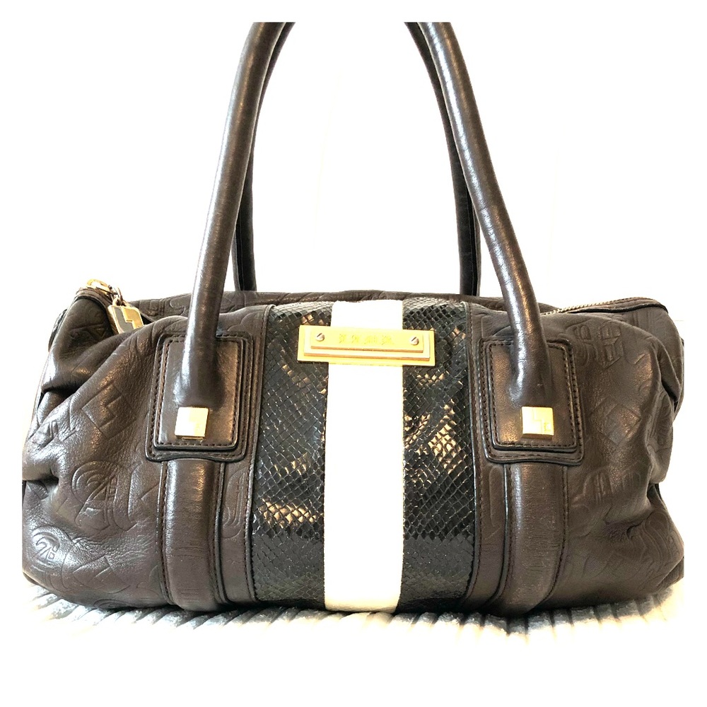 L.A.M.B. Music Fadeout Satchel Shoulder Purse Tote